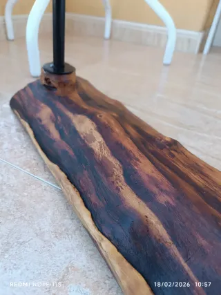 Jamonero Madera Morera Americana.