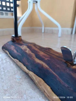 Jamonero Madera Morera Americana.