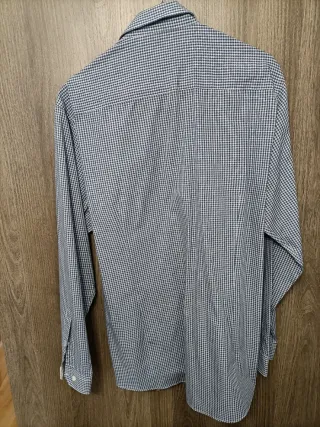 Camisa Cedar Wood State Cuadros Azul Talla M