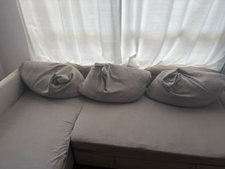Sofá Cama chaise longe IKEA FRIHETEN Beige