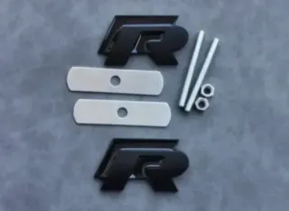 Emblema Logo VW Golf Scirocco R Parilla y Maletero