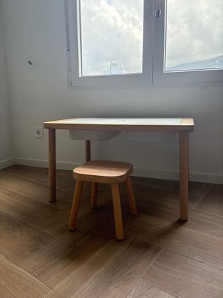Tavolo per bambini in legno Ikea Flisat
