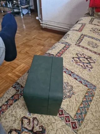 Caja de reloj Jaguar verde