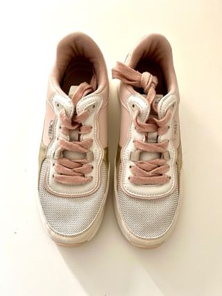 Zapatillas XTI Mujer Talla 37 Rosa y Dorado