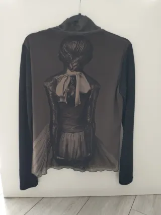 Camiseta Desigual manga larga estampado