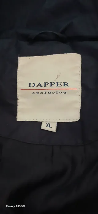 Piumino lungo donna blu