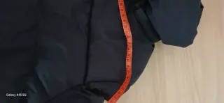 Piumino lungo donna blu