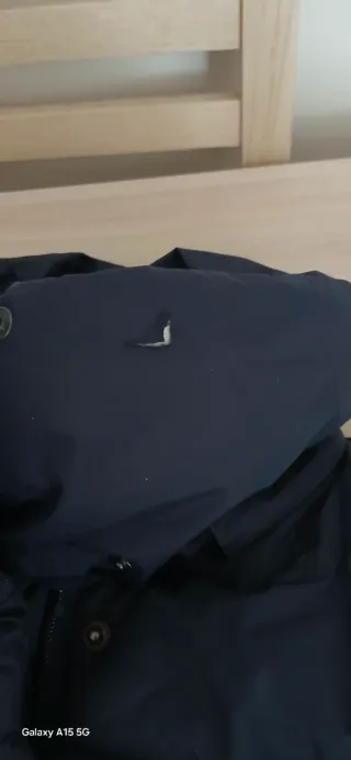 Piumino lungo donna blu