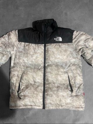 The North Face Abrigo Beige y Negro