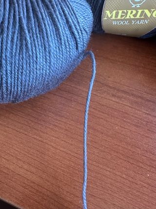 10 Gomitoli Lana Merino grigio 500 gr