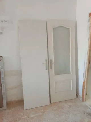 Puertas blancas interiores