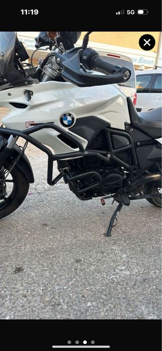 BMW F 700 GS Blanca