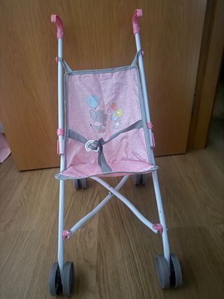 Carrito de muñecas Chicco rosa