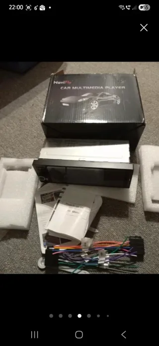 Radio Coche 1 Din Carplay Android Auto