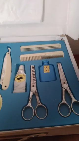 Gioco valigetta barbiere anni 60/70
