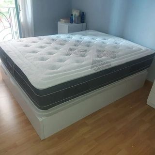 Ofertas camas:  canapes abatibles y colchones.