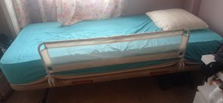 Barrera de seguridad para cama infantil