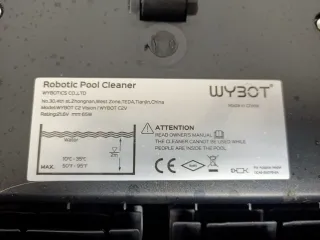 Limpiafondos Wybot C2 Visión