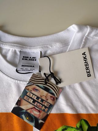 Camiseta Bershka Billie Eilish Talla L