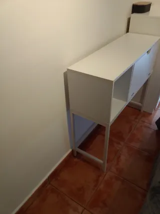 Mueble auxiliar blanco