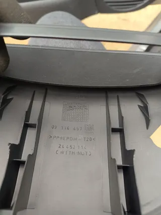 Tampa do tablier e display opel corsa C