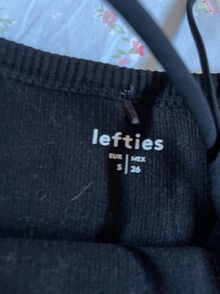 Vestido Negro Tirantes Talla S