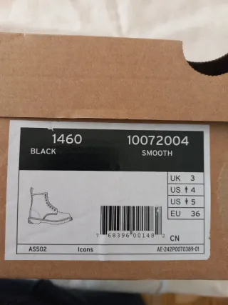 Anfibi Dr. Martens marroni