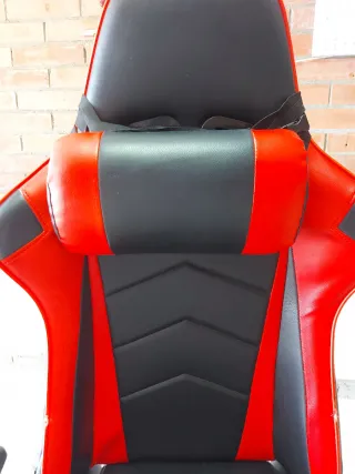 Silla Gamer Roja y Negra