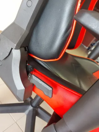 Silla Gamer Roja y Negra