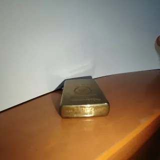 Accendino Zippo in ottone massiccio 50° anniversario