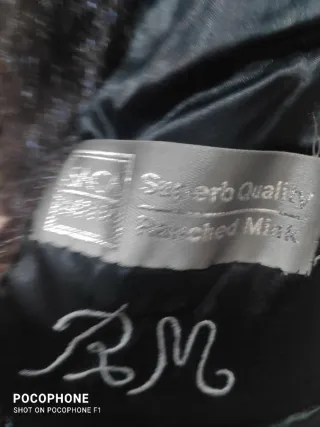 Elegante abrigo de piel baratísimo portes pagados