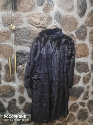 Elegante abrigo de piel baratísimo portes pagados