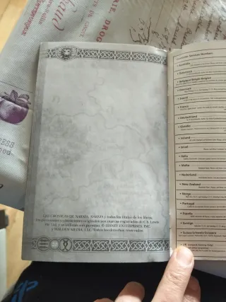 Juego PS2 Las Crónicas de Narnia