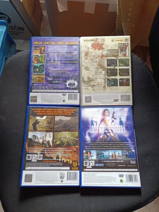 Lote 4 Juegos PS2: Ratchet, Killzone, MGS2, FF X-2