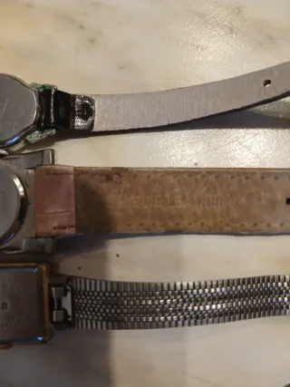 Lotto 3 orologi donna anni '70 da revisionare