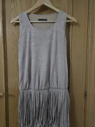 VESTIDO FLECOS MARCA ARGGIDO. TALLA 38