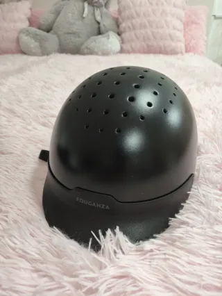 Casco hípica Fouganza negro Talla M