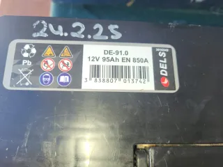 Batería Coche Dels 12V 95Ah Calcio-Calcio