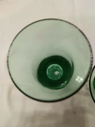 bicchierini vetro artistico anni 60/70