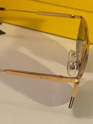 Occhiali da sole FENDI Unisex FE40141u Oro/Nero