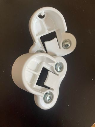 2 Barras armario IKEA KOMPLEMENT blanca 100cm