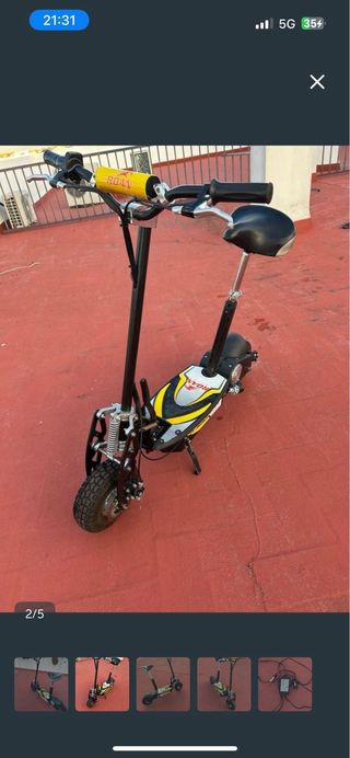 Patinete Eléctrico Roan Racing 1000W