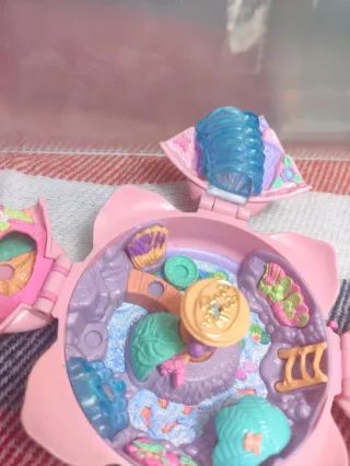 Maletín Flor Rosa Polly Pocket 1996