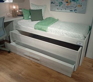 Cama nido con cajón grande