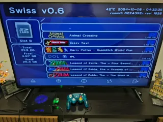 Nintendo GameCube Preta personalizada