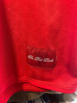 Camiseta Manchester United Roja Manga Larga