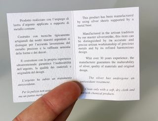 Cornice De Marco Argenti 10x15