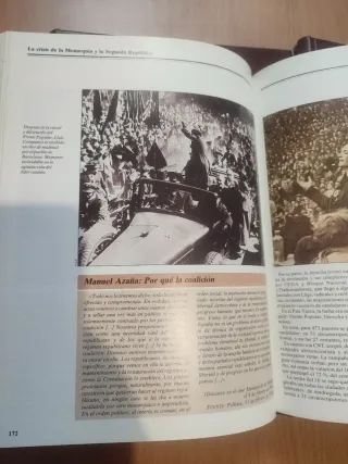 Historia de España ,  enciclopedia 8 tomos Orbis