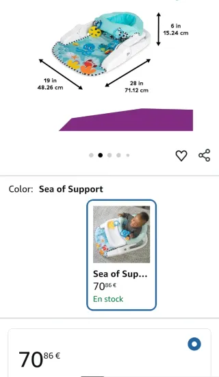 Asiento para el piso Baby Einstein 2 en 1