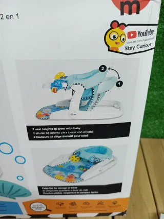 Asiento para el piso Baby Einstein 2 en 1